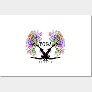 Yoga : Breath Posters and Art